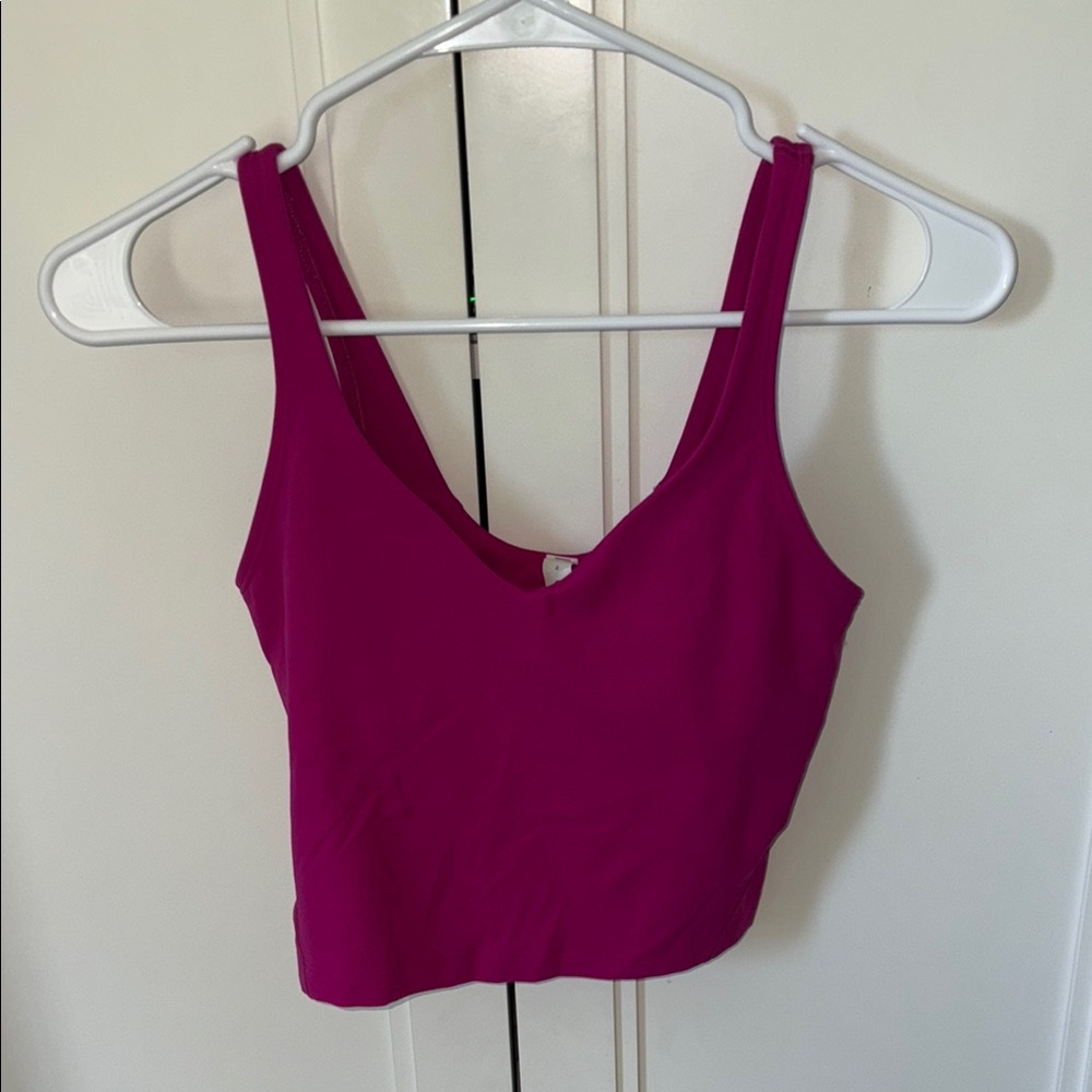 Lululemon Athletica Magenta Top